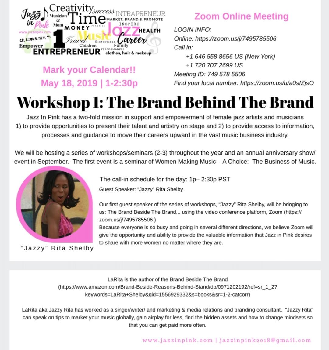 jazzinpink workshop