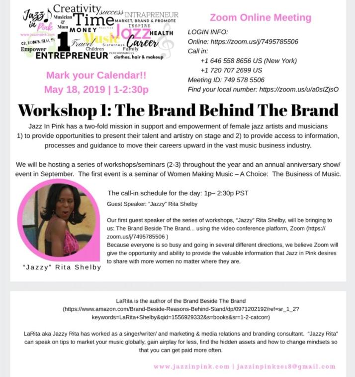 jazzinpink workshop